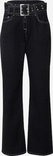 Jeans Nasty Gal pe negru / alb, Vizualizare produs