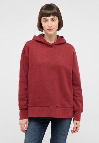 MUSTANG Sweatshirt in Rot: Vorderseite