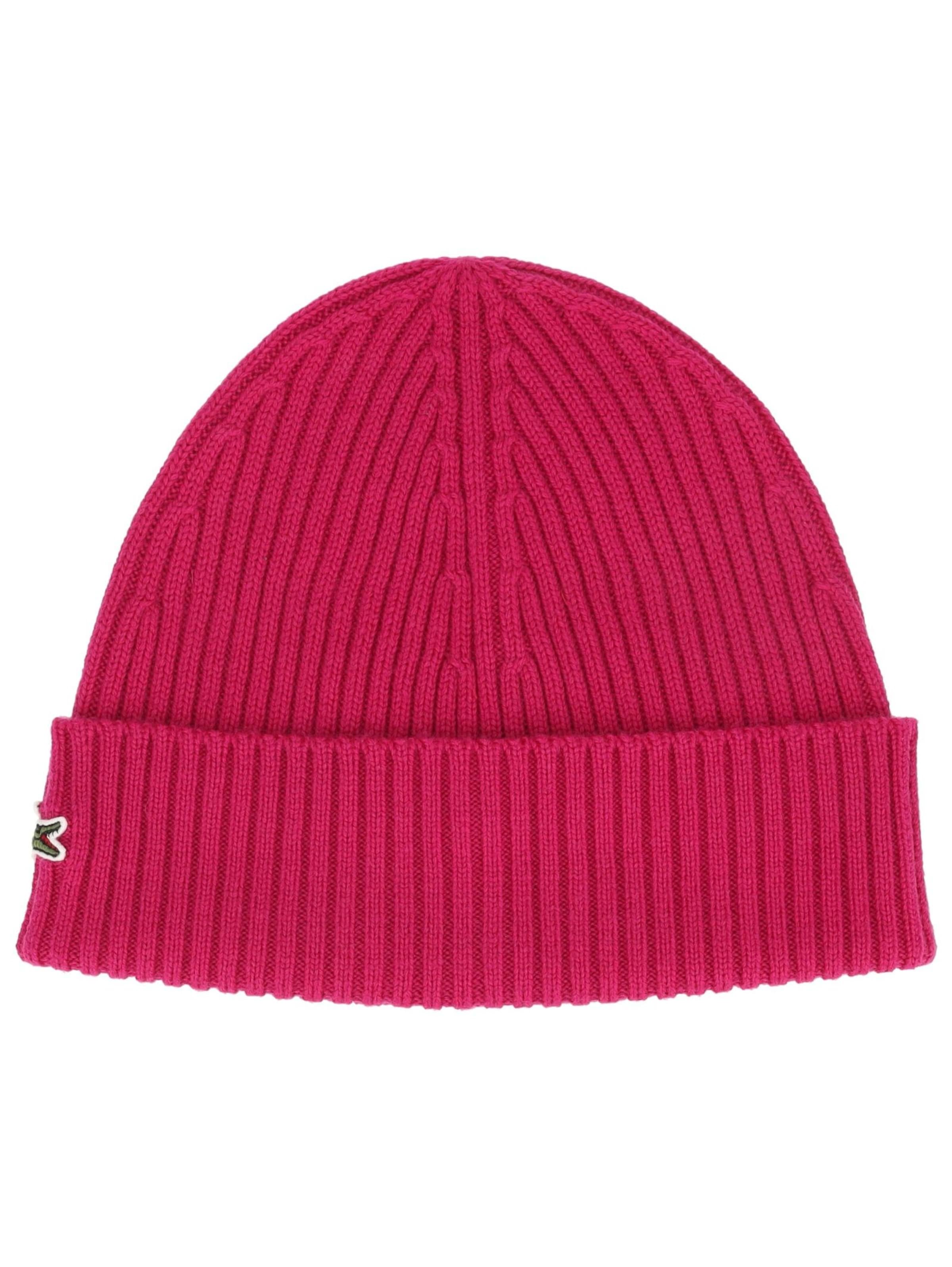 LACOSTE Mütze in Rot: Vorderseite