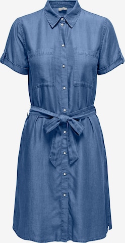 JDY Shirt Dress 'JASPER' in Blue: front
