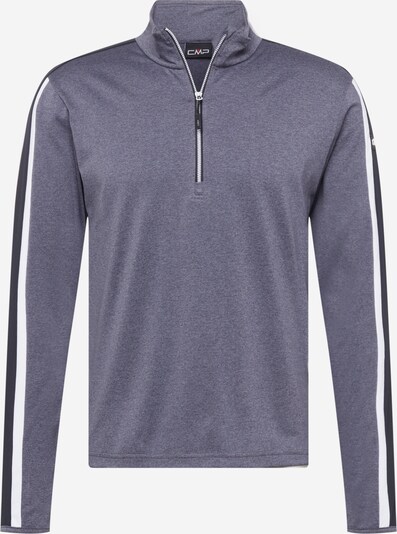 CMP Sportsweatshirt in navy / grau / weiß, Produktansicht