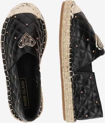 River Island Espadrilles in Schwarz