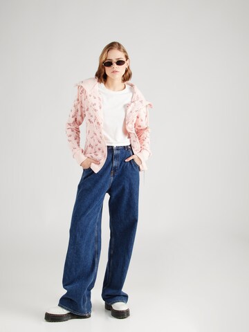 Ragwear Zip-Up Hoodie 'NESKA' in Pink