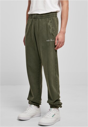 Effilé Pantalon Urban Classics en vert : devant