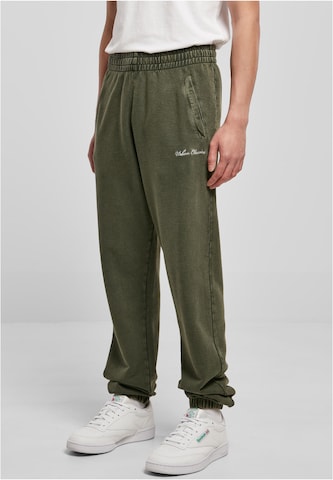Tapered Pantaloni di Urban Classics in verde: frontale