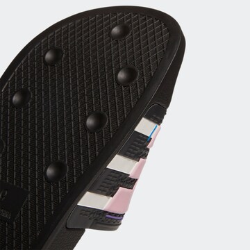 ADIDAS ORIGINALS Beach & Pool Shoes 'Pride' in Black