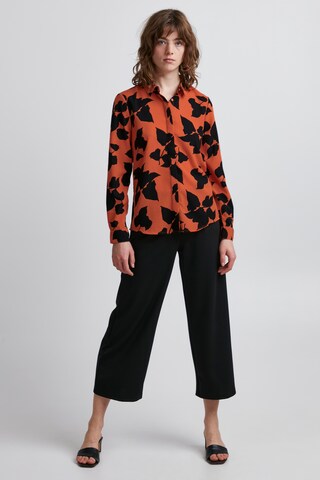 ICHI Blouse 'CAVOLA' in Orange