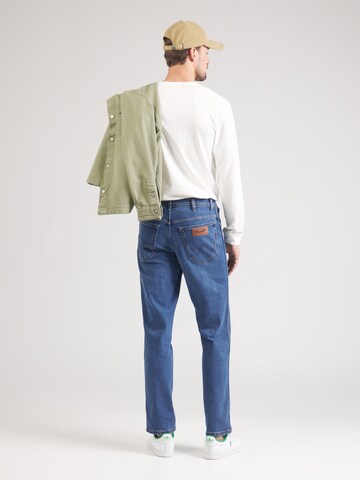 WRANGLER Regular Jeans 'TEXAS ASH' in Blau: Rückseite