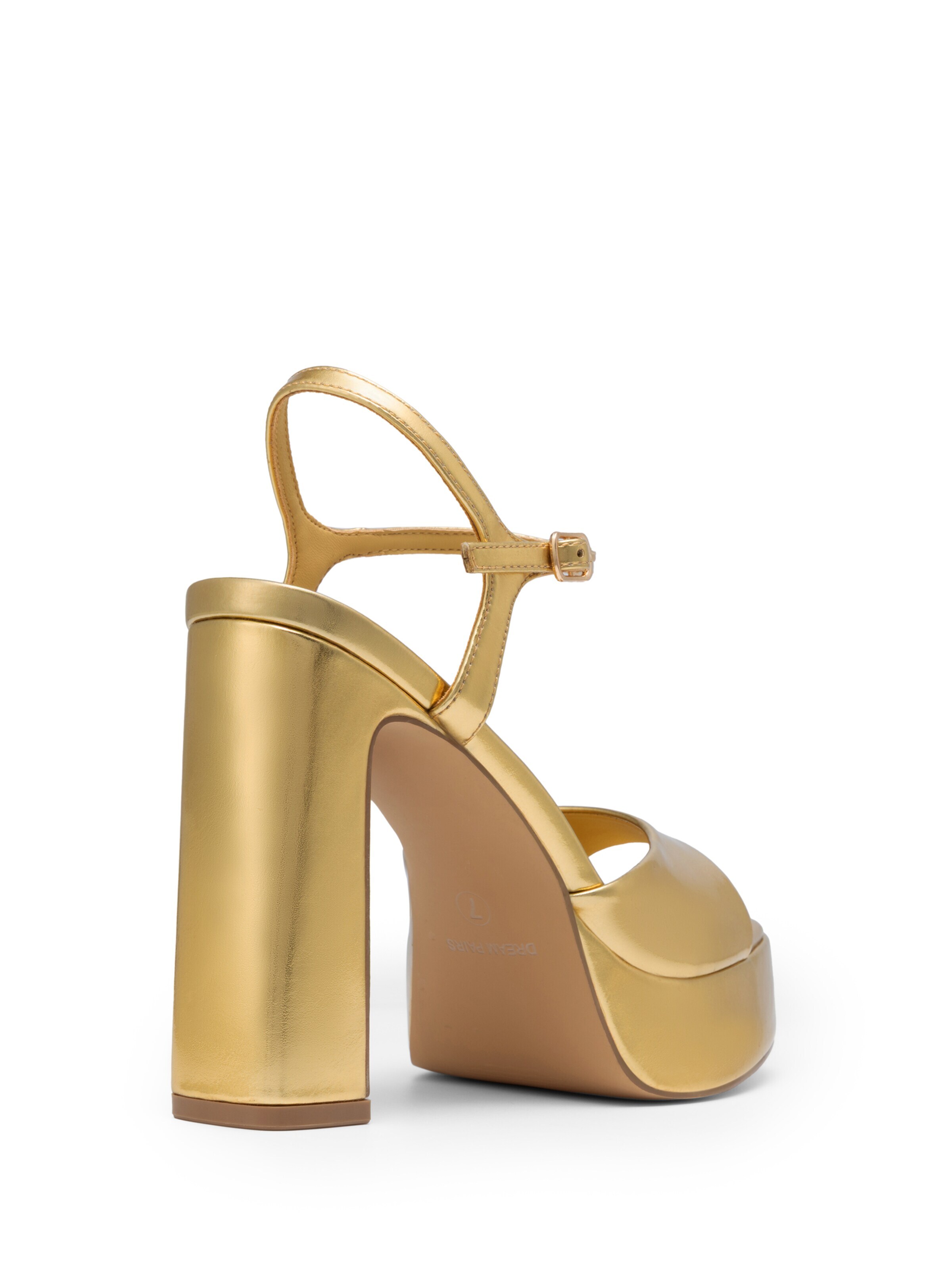 Dream Pairs Strap Sandals in Gold