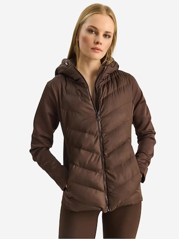 Bianco Lucci Winter Jacket in Brown