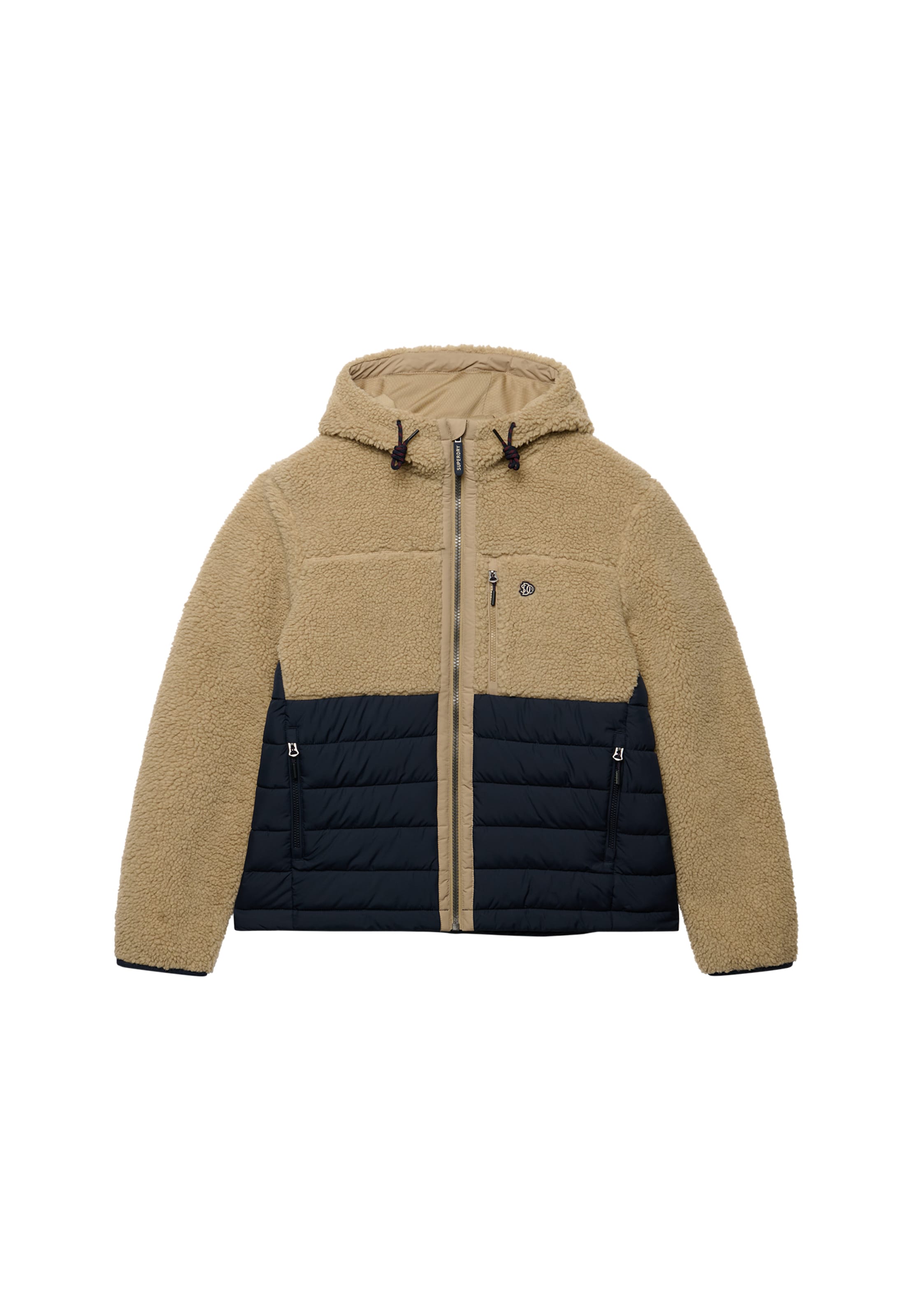 Superdry & Co Tussenjas in Bruin: voorkant