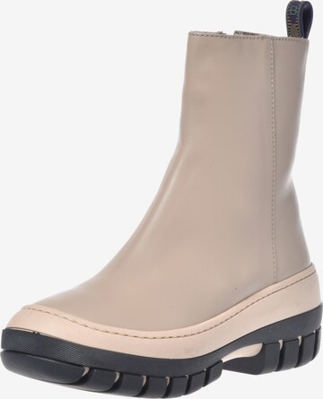 Baldinini Ankle Boots in Beige: front
