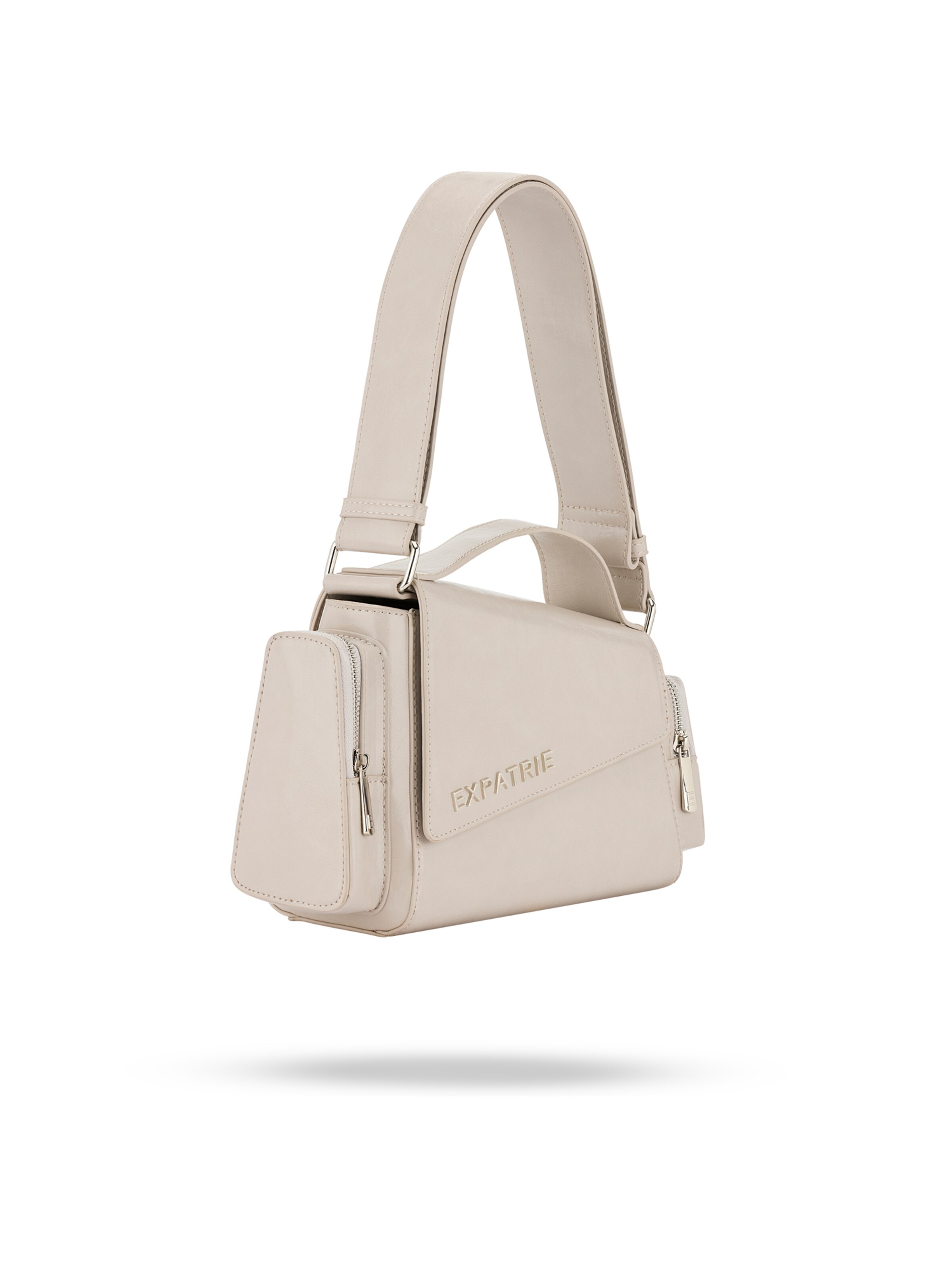 Expatrié Τσάντα ώμου 'Hunter' σε μπεζ