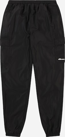 ELLESSE Tapered Pants 'Guetta' in Black: front