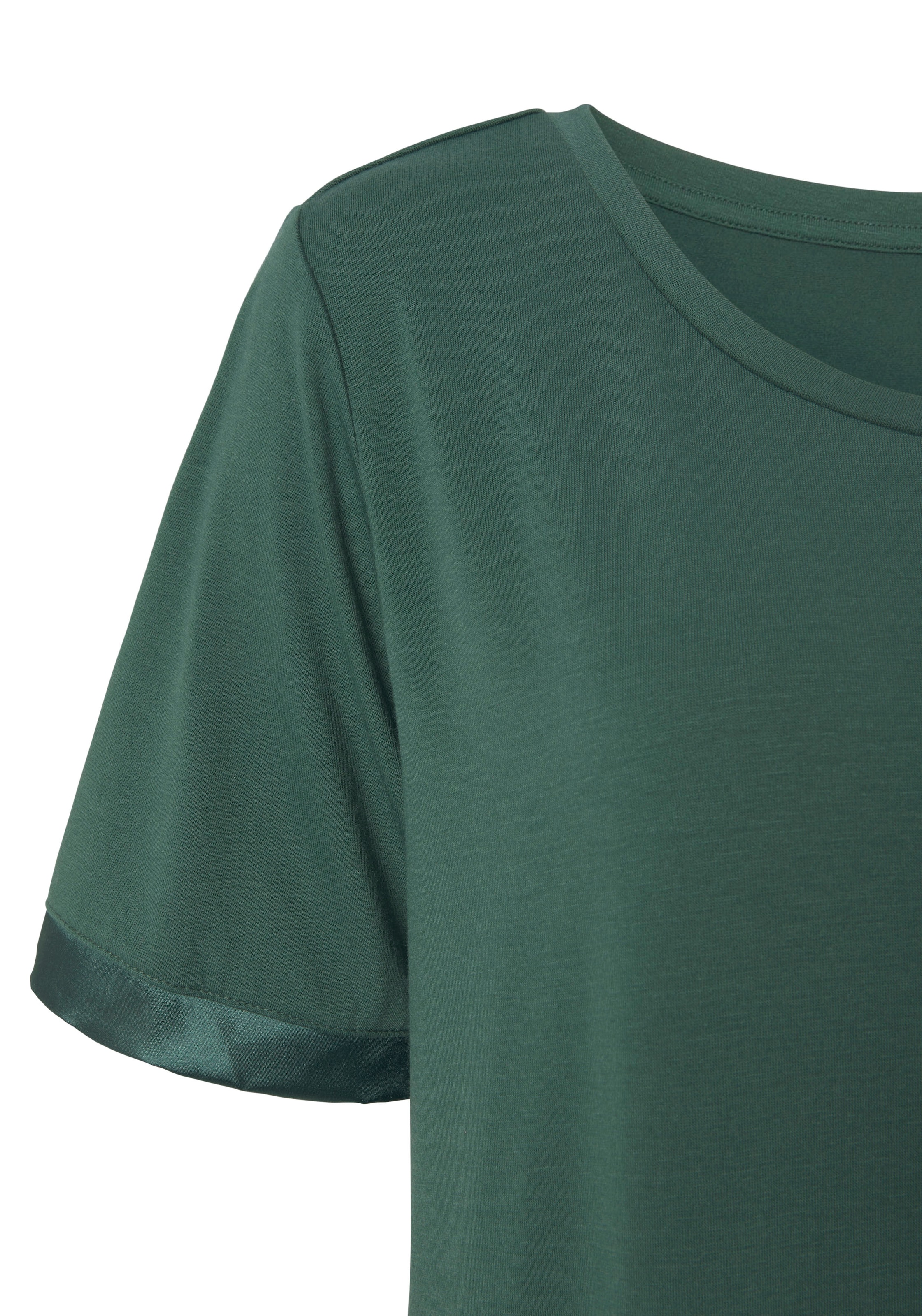 LASCANA Pizsama 'LAS Summer Fruits PJ' - zöld