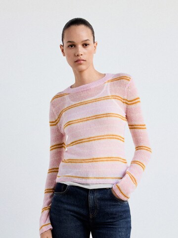 Pullover 'LILIS' di MANGO in rosa: frontale