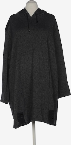 Ulla Popken Kapuzenpullover 9XL in Grau: Vorderseite