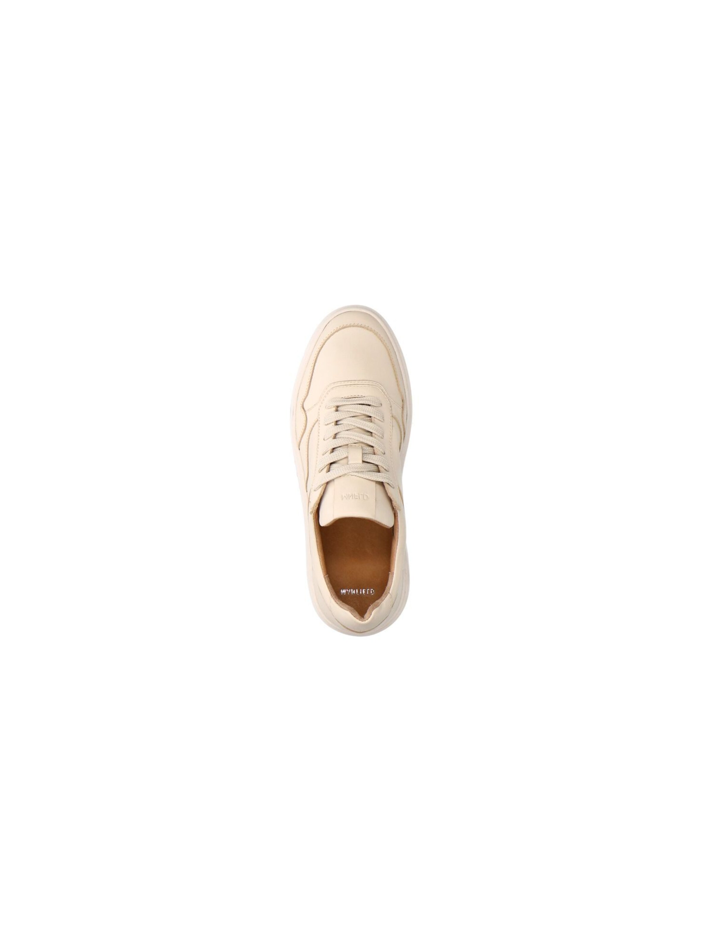 MANFIELD Sneakers laag in Beige