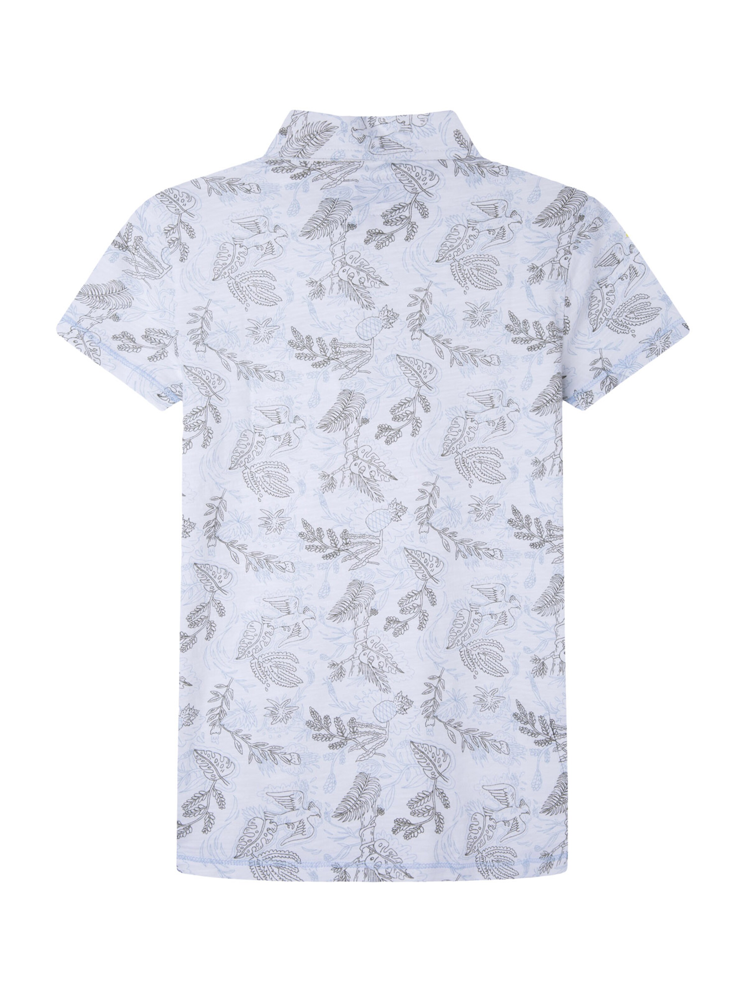 Kinder Teens (Gr. 140-176) Pepe Jeans Poloshirt 'GIBSON' in Weißmeliert - NP08646 Kinder Teens (Gr. 140-176) Pepe Jeans Poloshirt 'GIBSON' in Weißmeliert - NP08646