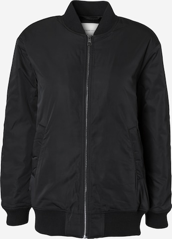 TOM TAILOR DENIM Between-Season Jacket in Black: front