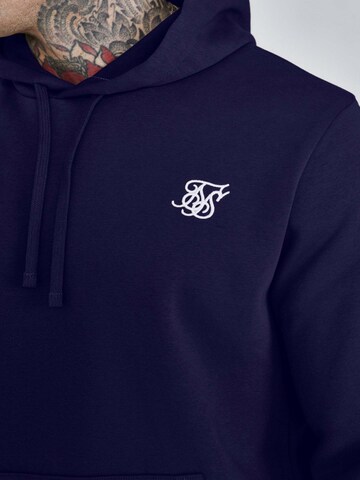 SikSilk Sweatshirt 'Essentials' in Blue
