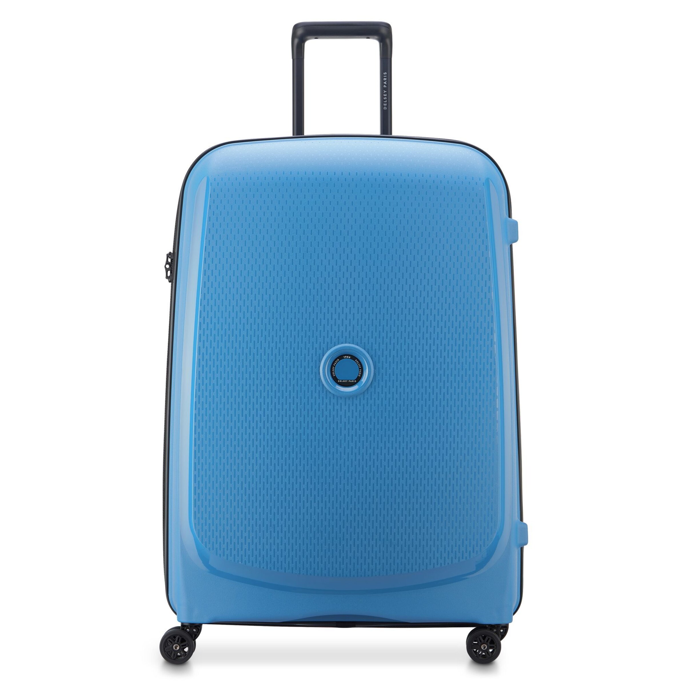 Trolley 'Belmont Plus' di Delsey Paris in blu: frontale