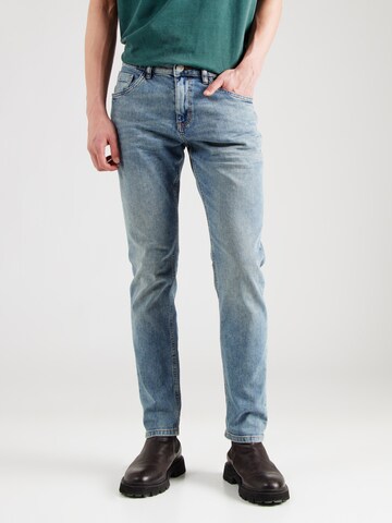 TOM TAILOR Liibuv Teksapüksid 'Josh', värv sinine: eest vaates