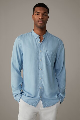 STRELLSON Regular fit Overhemd 'Cadan' in Blauw: voorkant