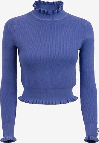 Pullover di Influencer in blu: frontale