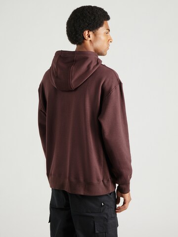 Nike Sportswear Sweatshirt in Braun: Rückseite