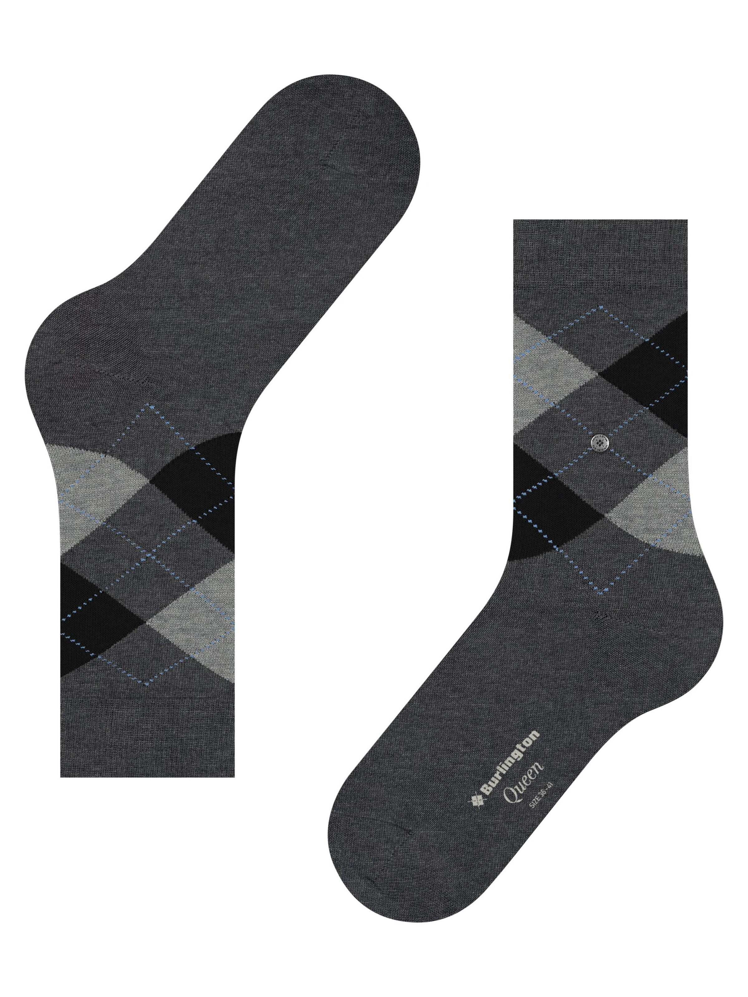 BURLINGTON Socken 'Queen'‌‌‌‌‌‌‌‌‌ in Grau