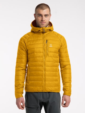 Haglöfs Outdoor jacket 'Spire Mimic' in Yellow: front