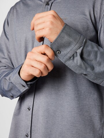 BOSS Regular fit Button Up Shirt 'Joe' in Grey