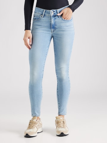 LEVI'S ® Skinny Jeans '711 Double Button' in Blue: front