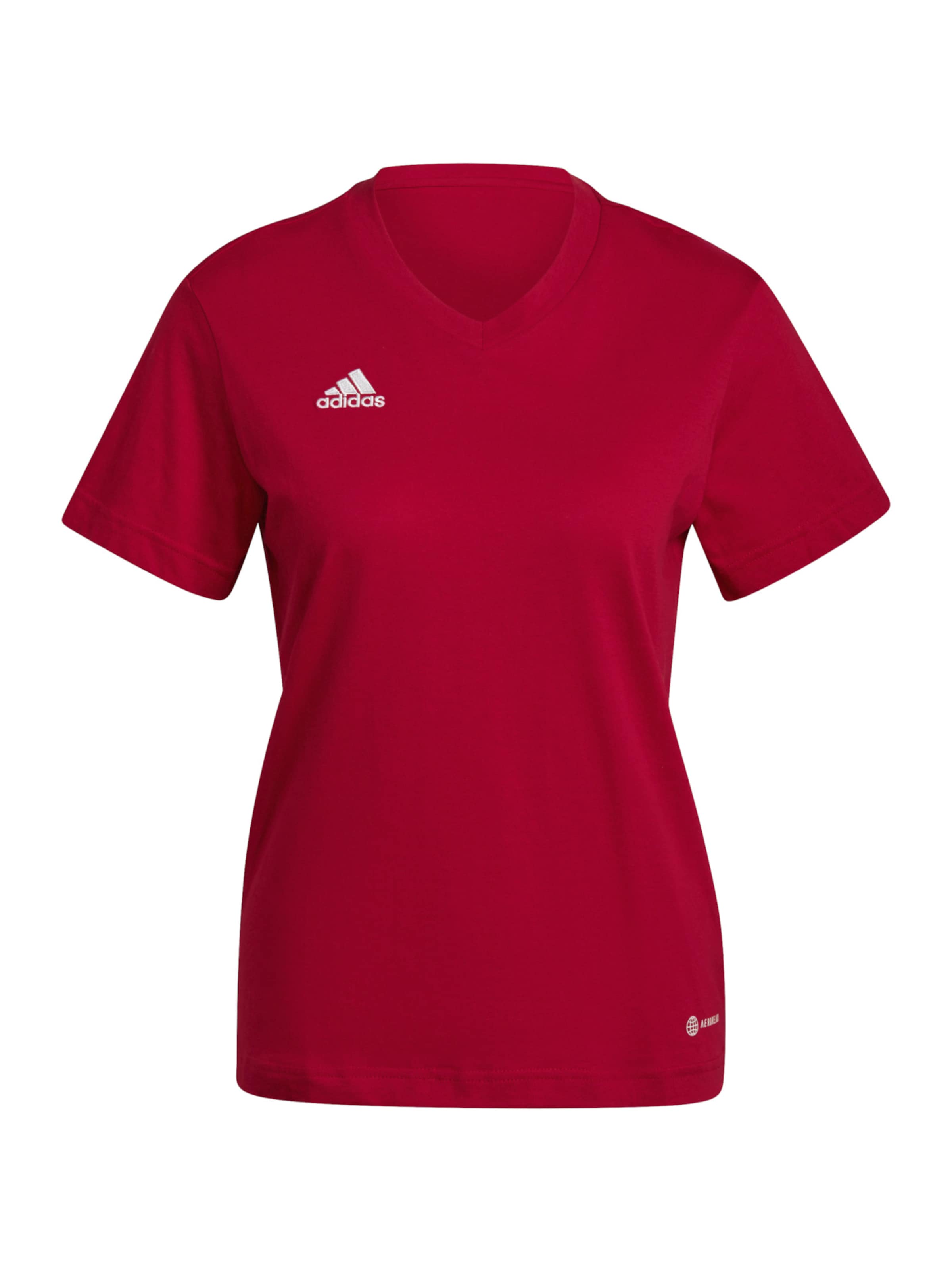 ADIDAS PERFORMANCE Funktionstopp 'Entrada 22' i röd: framsida