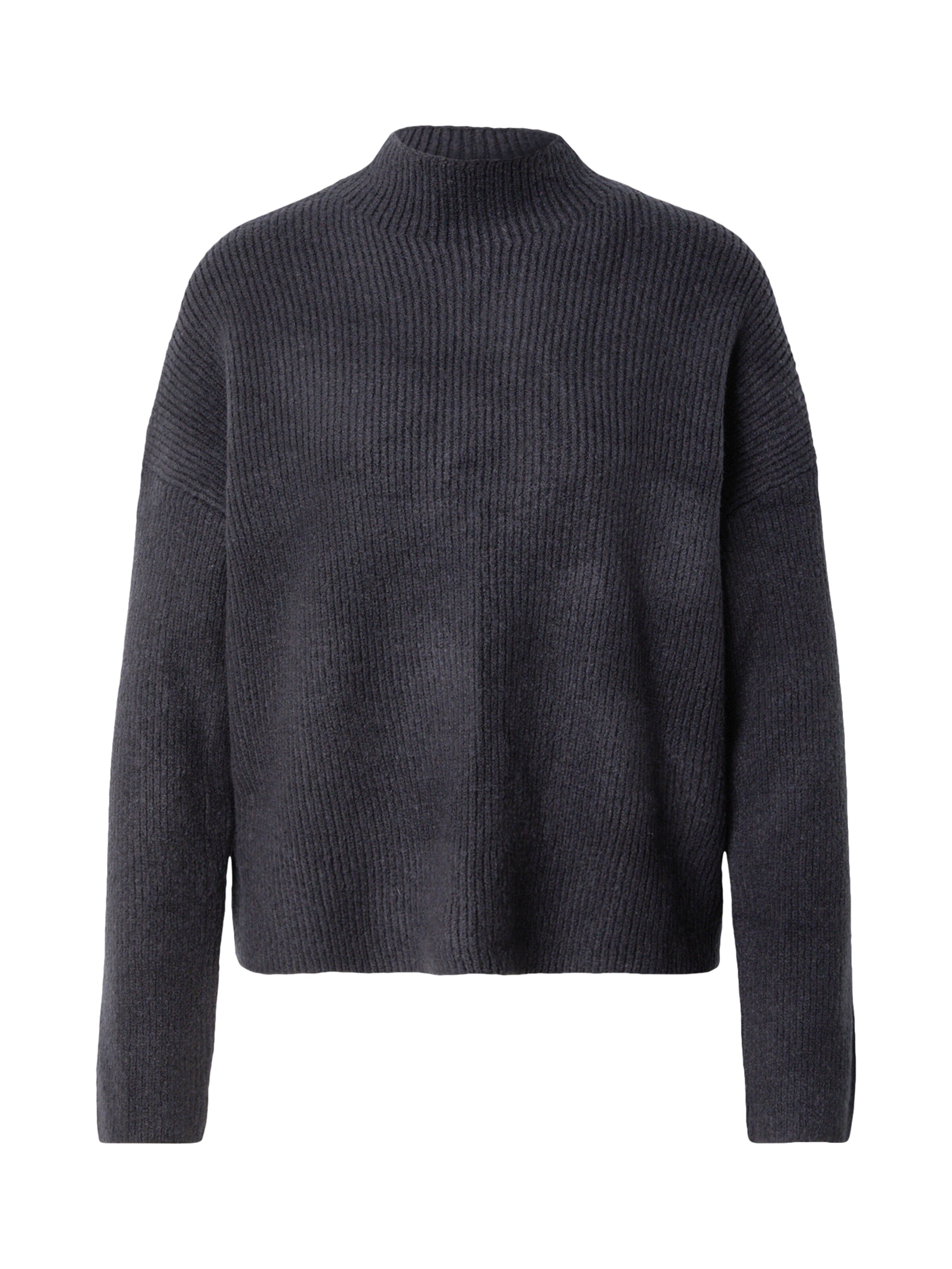 melns Abercrombie & Fitch Džemperis: no priekšpuses