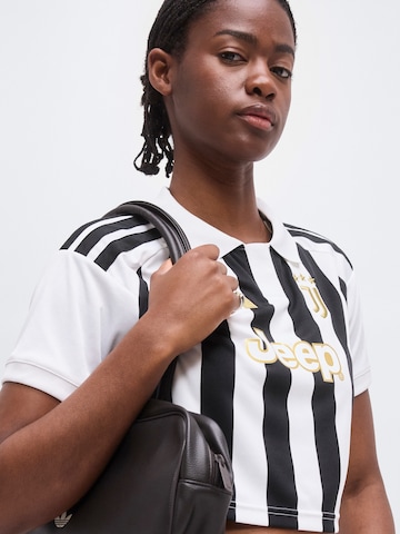 ADIDAS PERFORMANCE Λειτουργικό μπλουζάκι 'JUVE' σε λευκό