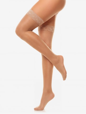 GLAMORY Kousen 'Allure 20 Halterlose Strümpfe' in Beige