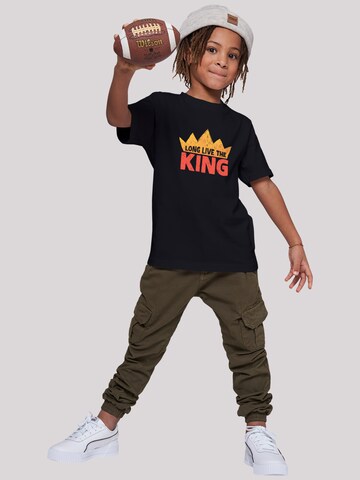 F4NT4STIC Shirt 'Disney König der Löwen Movie Long Live The King' in Zwart