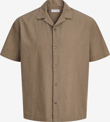 JACK & JONES Hemd 'JJESummer' in Braun: Vorderseite