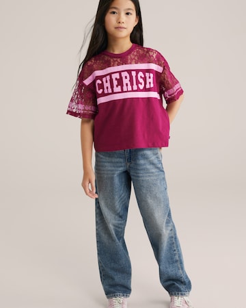 Tricou de la WE Fashion pe mov