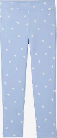 TOM TAILOR Skinny Leggings in Blauw: voorkant