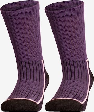 UphillSport Athletic Socks 'SAANA JR' in Purple