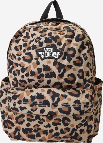 VANS Backpack 'Old Skool Grom' in Beige: front
