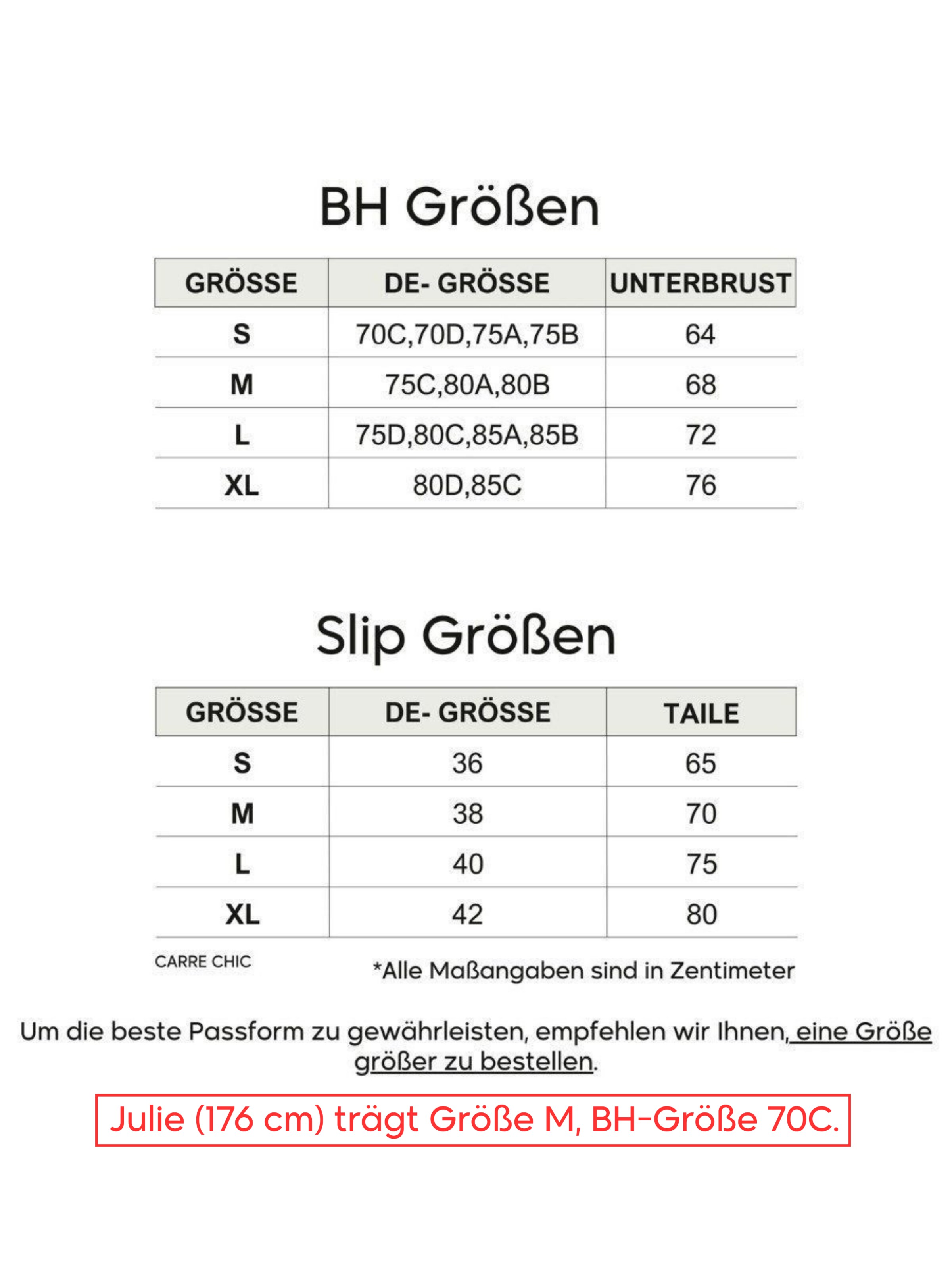 Orchibelle Bustier Wäsche-Sets in Schwarz