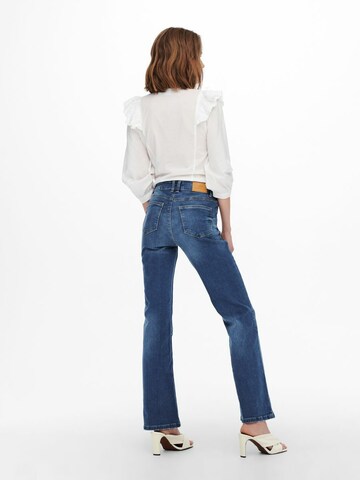 JDY Flared Jeans 'FLORA NEELA' in Blau