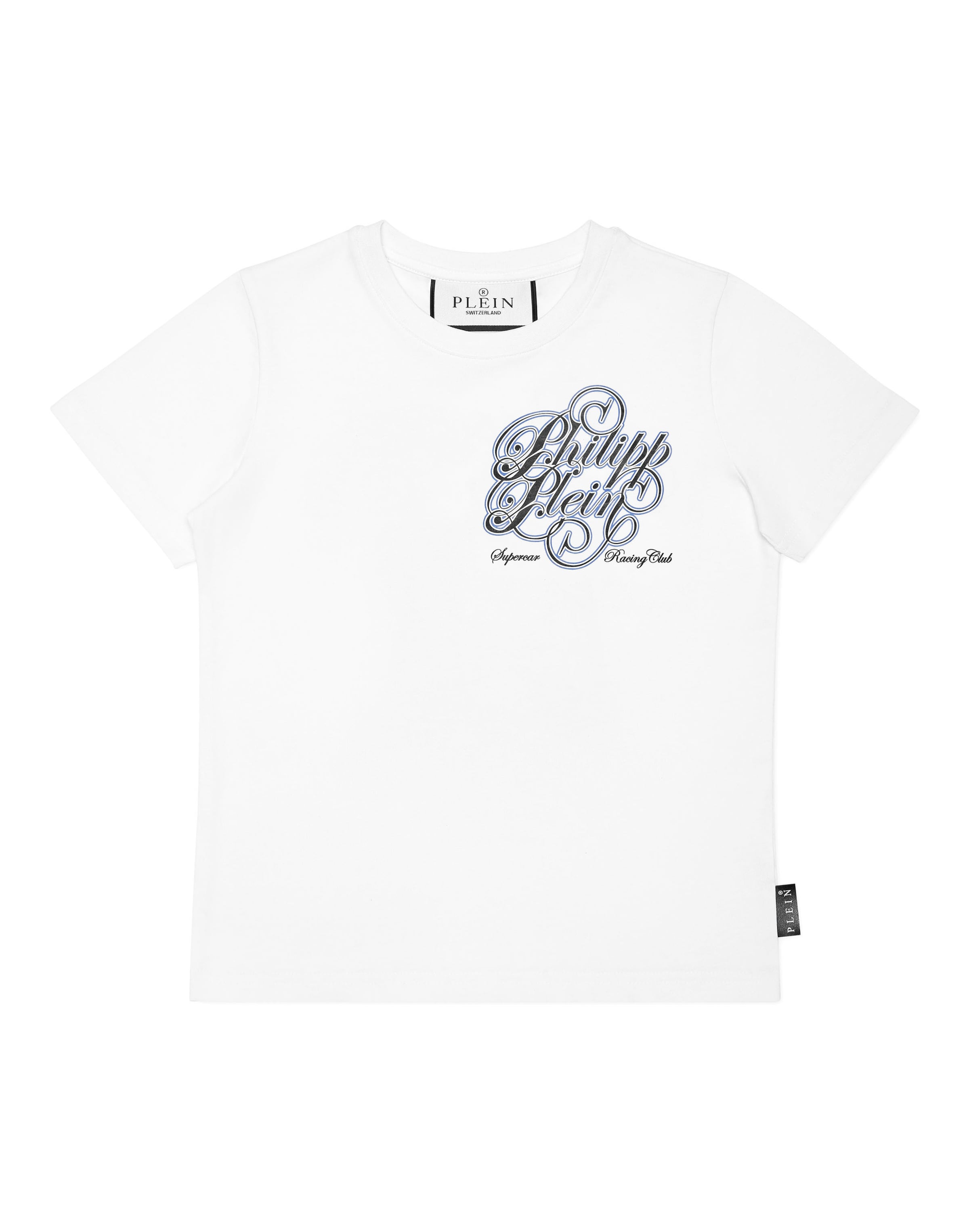 T-Shirt Philipp Plein en blanc : devant