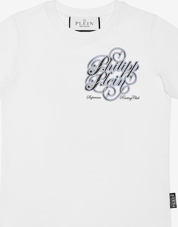 T-Shirt Philipp Plein en blanc : devant