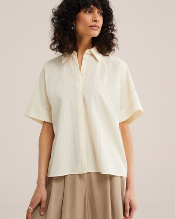 WE Fashion Blúzka - Biela: predná strana