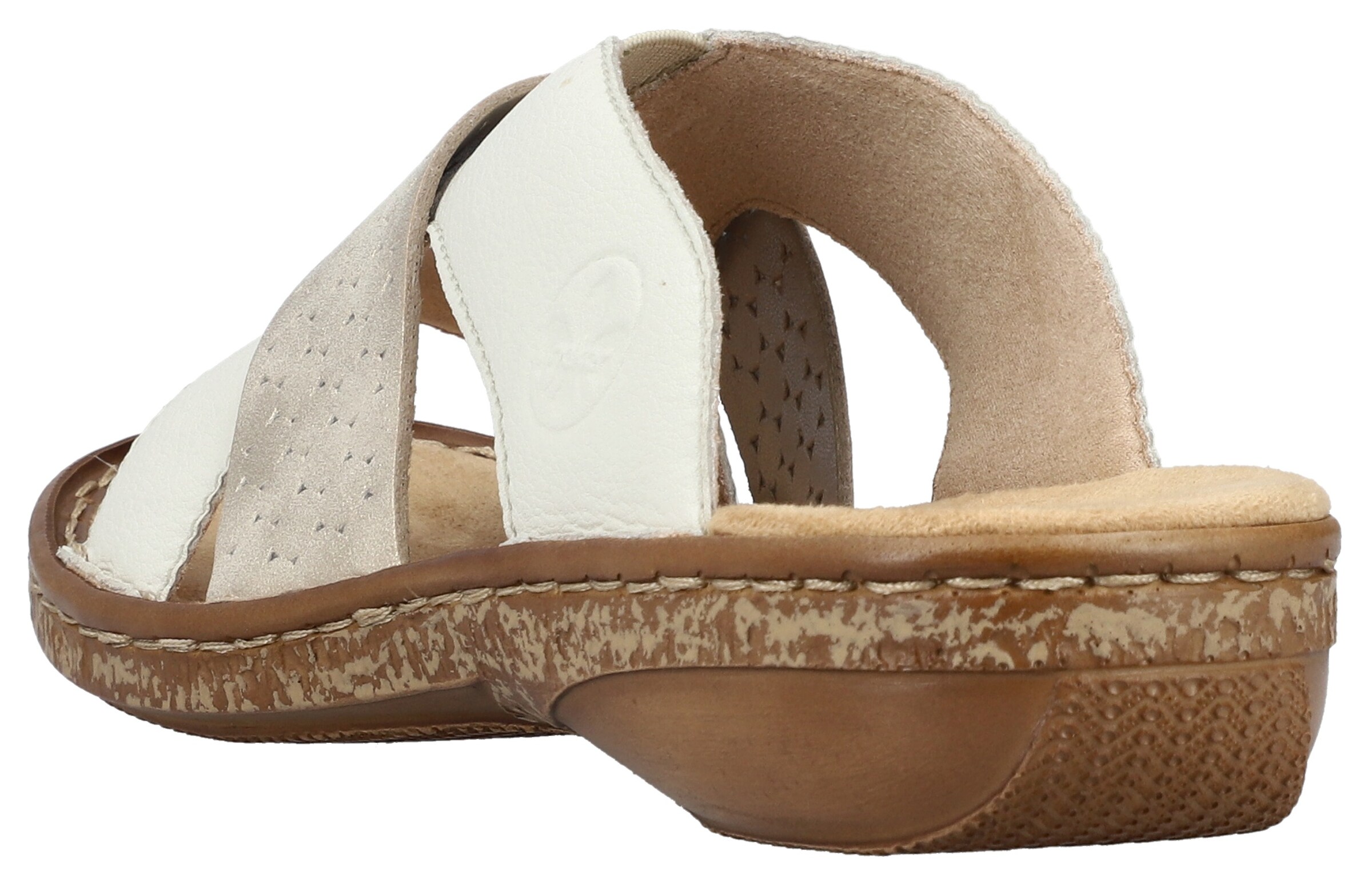 Rieker Mules in White